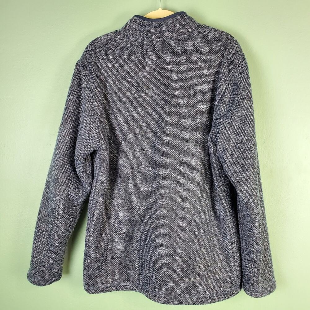 Orvis Brighton Quarter Zip Sherpa Lined Sweater Jacket Size Large - Picture 2 of 7